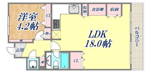 ヴァンテージ芦屋の物件間取画像